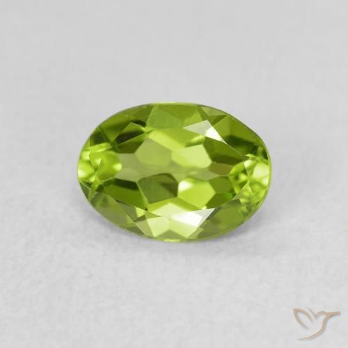 9,17 ctw natürlicher Lebendiges grün Peridot, Oval, VS
