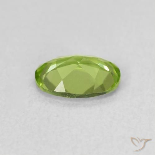 9,17 ctw natürlicher Mittelgrün Peridot, Oval, VS