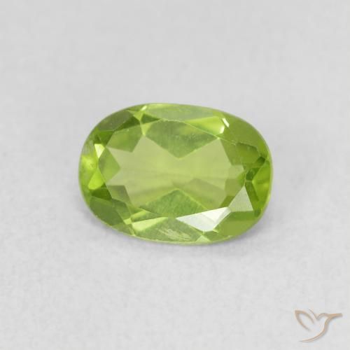 9,17 ctw natürlicher Lebendiges grün Peridot, Oval, VS