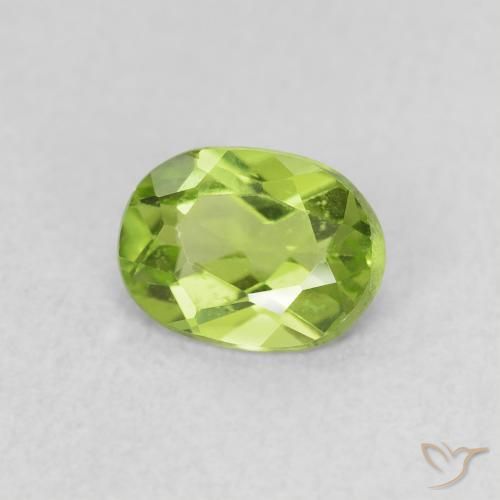 9,17 ctw natürlicher Lebendiges grün Peridot, Oval, VS