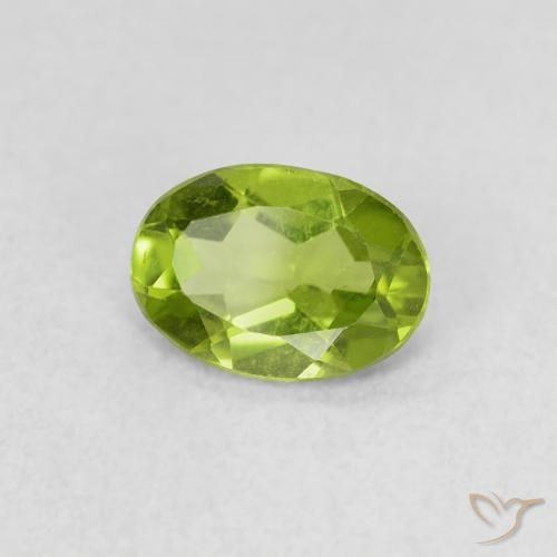 9,17 ctw natürlicher Lebendiges grün Peridot, Oval, VS