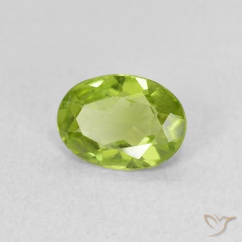 9,17 ctw natürlicher Lebendiges grün Peridot, Oval, VS