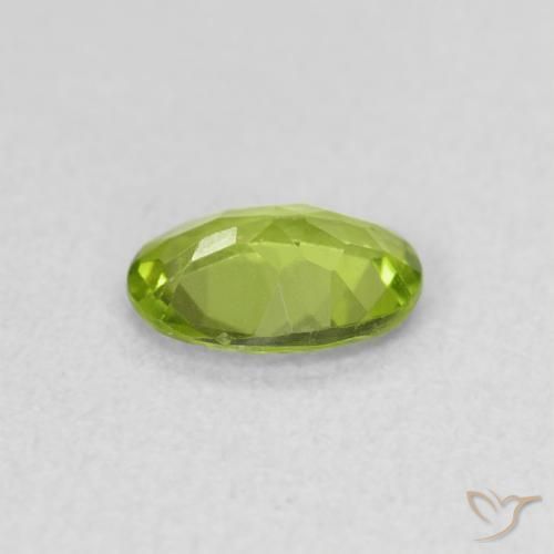 9,17 ctw natürlicher Lebendiges grün Peridot, Oval, VS