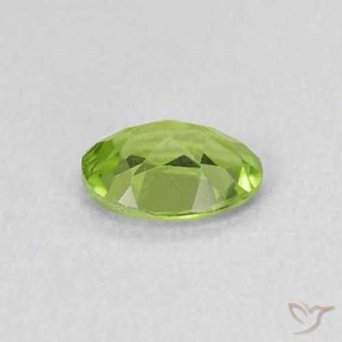 9,17 ctw natürlicher Mittelgrün Peridot, Oval, VS