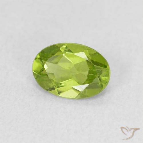 9,17 ctw natürlicher Mittelgrün Peridot, Oval, VS