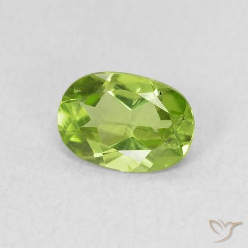 9,17 ctw natürlicher Lebendiges grün Peridot, Oval, VS