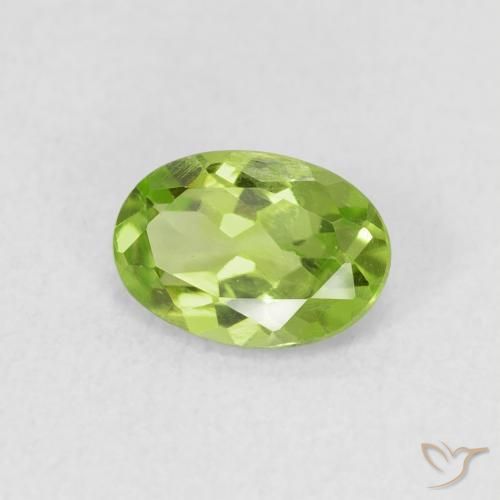 9,17 ctw natürlicher Mittelgrün Peridot, Oval, VS
