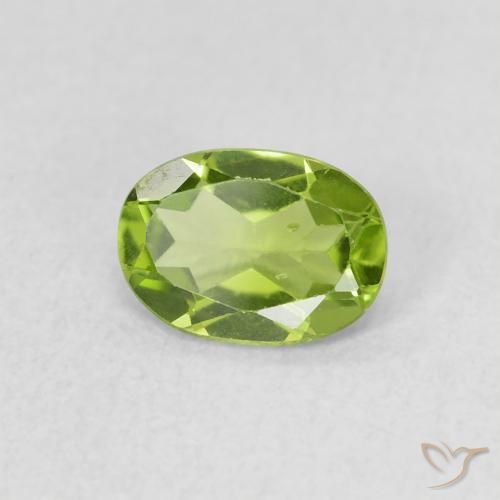 9,17 ctw natürlicher Lebendiges grün Peridot, Oval, VS