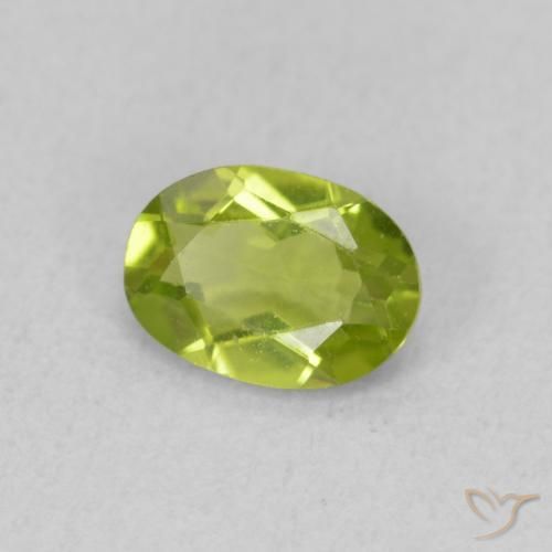 9,17 ctw natürlicher Lebendiges grün Peridot, Oval, VS