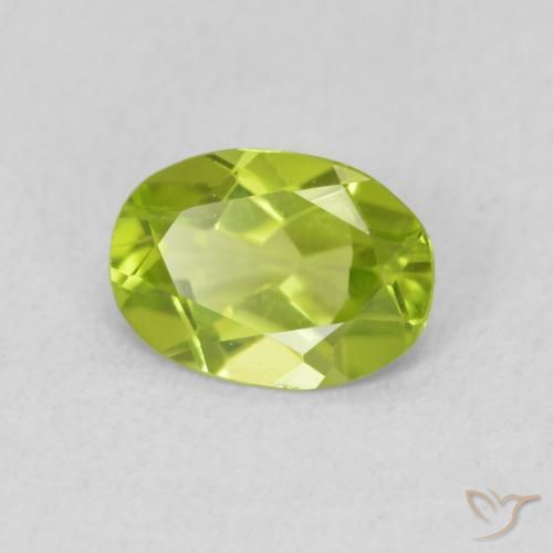 9,17 ctw natürlicher Mittelgrün Peridot, Oval, VS