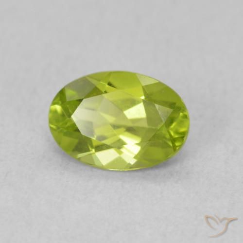 9,17 ctw natürlicher Mittelgrün Peridot, Oval, VS