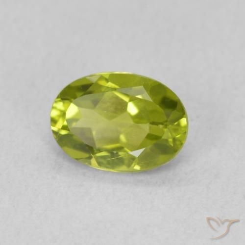 9,17 ctw natürlicher Lebendiges grün Peridot, Oval, VS