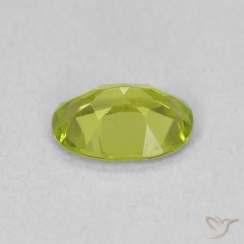 9,17 ctw natürlicher hellgrün Peridot, Oval, VS