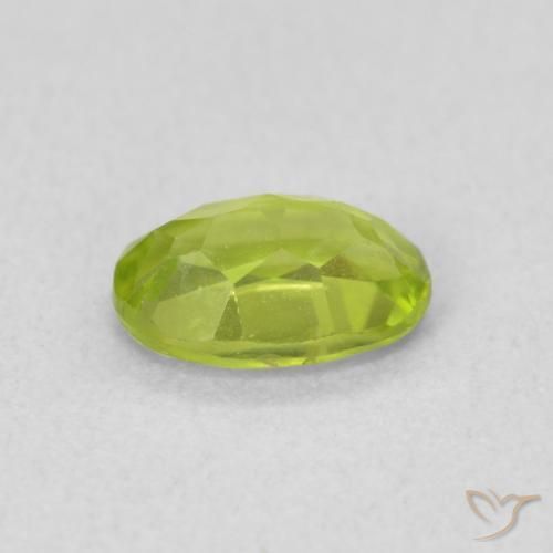 9,17 ctw natürlicher hellgrün Peridot, Oval, VS