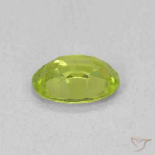 9,17 ctw natürlicher hellgrün Peridot, Oval, VS