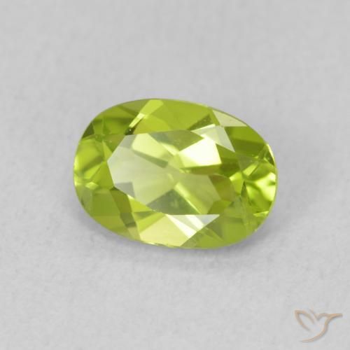 9,17 ctw natürlicher Mittelgrün Peridot, Oval, VS