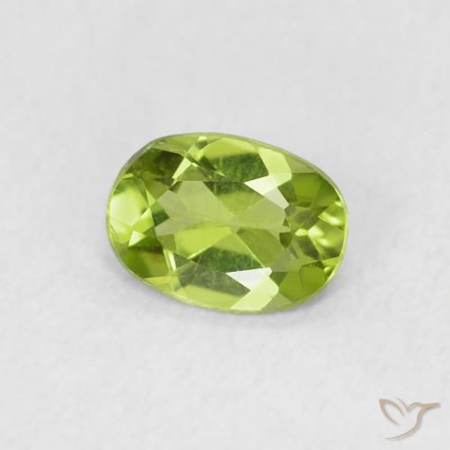 9,17 ctw natürlicher Mittelgrün Peridot, Oval, VS