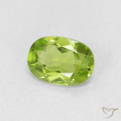 9,17 ctw natürlicher Lebendiges grün Peridot, Oval, VS