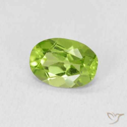 9,17 ctw natürlicher Lebendiges grün Peridot, Oval, VS
