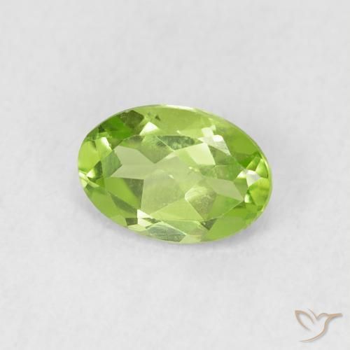 9,17 ctw natürlicher Lebendiges grün Peridot, Oval, VS