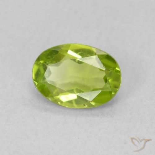 9,17 ctw natürlicher Lebendiges grün Peridot, Oval, VS