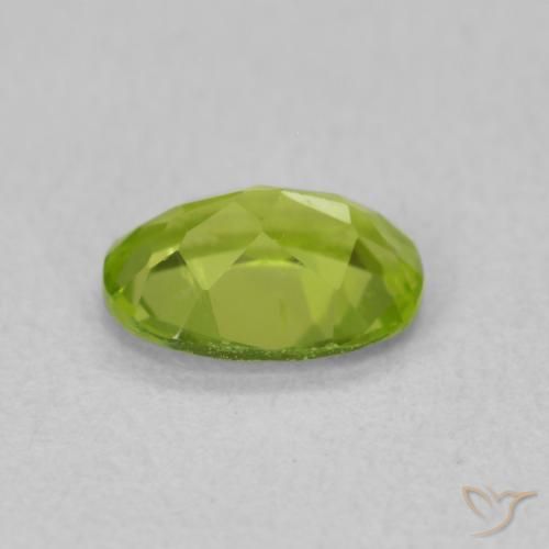 9,17 ctw natürlicher hellgrün Peridot, Oval, VS