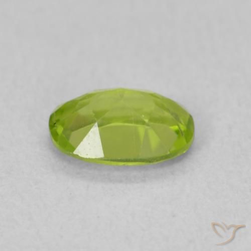 9,17 ctw natürlicher hellgrün Peridot, Oval, VS