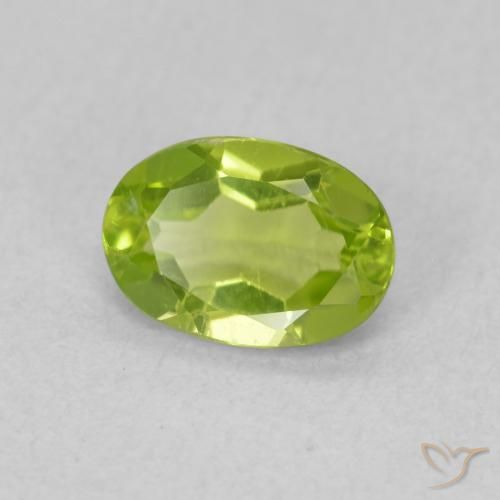 9,17 ctw natürlicher Mittelgrün Peridot, Oval, VS