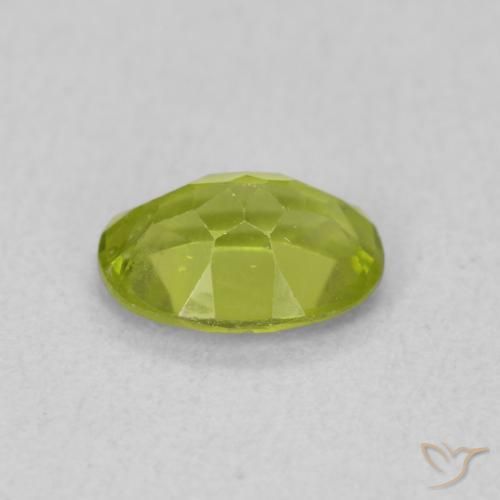 9,17 ctw natürlicher Olivgrün Peridot, Oval, VS