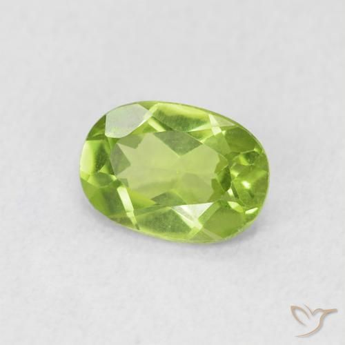 9,17 ctw natürlicher Lebendiges grün Peridot, Oval, VS
