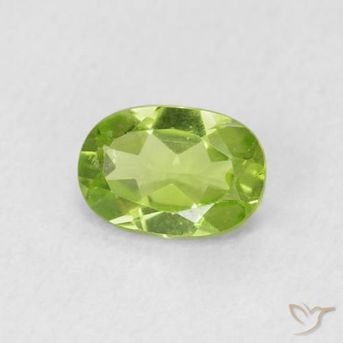 9,17 ctw natürlicher Lebendiges grün Peridot, Oval, VS