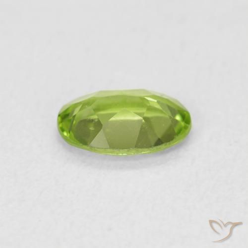 9,17 ctw natürlicher Leichtes lebendiges Grün Peridot, Oval, VS