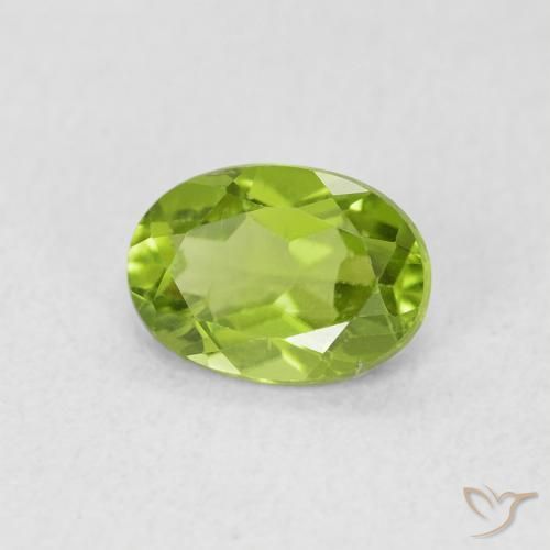9,17 ctw natürlicher Lebendiges grün Peridot, Oval, VS