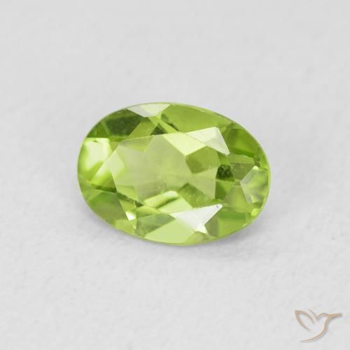 9,17 ctw natürlicher Lebendiges grün Peridot, Oval, VS
