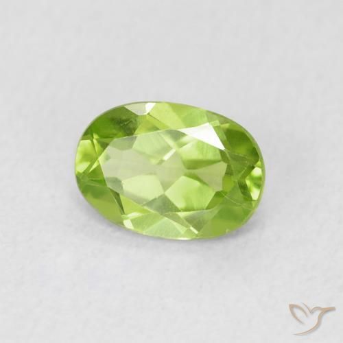 9,17 ctw natürlicher Lebendiges grün Peridot, Oval, VS