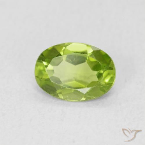 9,17 ctw natürlicher Lebendiges grün Peridot, Oval, VS
