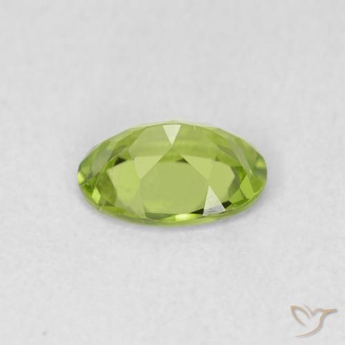 9,17 ctw natürlicher hellgrün Peridot, Oval, VS