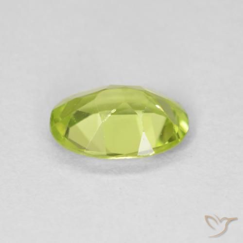 9,17 ctw natürlicher hellgrün Peridot, Oval, VS