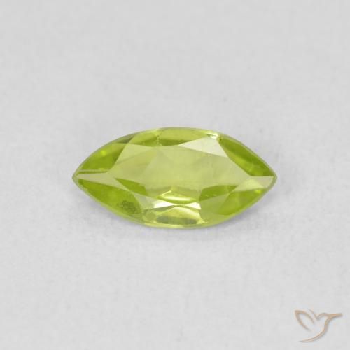 0.50ct Natürlicher hellgrün Peridot, Marquise, VS