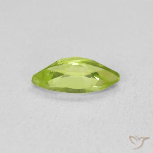 9,17 ctw natürlicher Lebendiges Gelbgrün Peridot, Marquise, VS