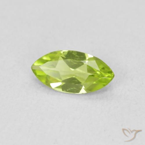 9,17 ctw natürlicher Lebendiges Gelbgrün Peridot, Marquise, VS