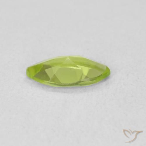 9,17 ctw natürlicher Lebendiges Gelbgrün Peridot, Marquise, VS