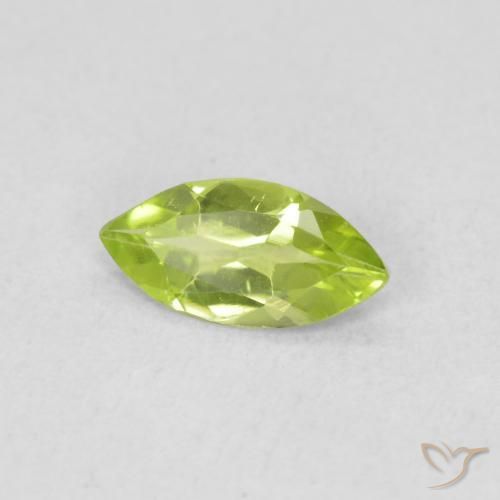 9,17 ctw natürlicher Mittelgrün Peridot, Marquise, VS