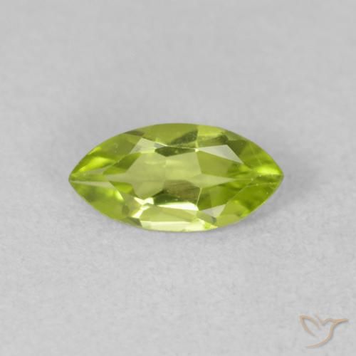0.52ct Natürlicher hellgrün Peridot, Marquise, VVS-VS