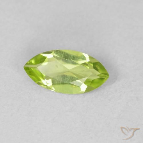 9,17 ctw natürlicher Leichtes lebendiges Grün Peridot, Marquise, VVS-VS