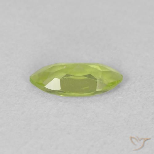 9,17 ctw natürlicher Leichtes lebendiges Grün Peridot, Marquise, VVS-VS
