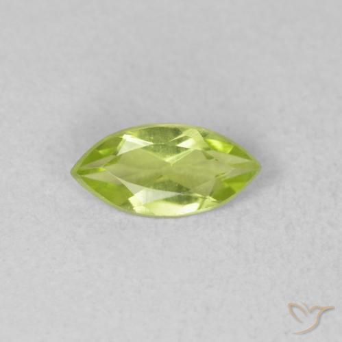 0.45ct Natürlicher hellgrün Peridot, Marquise, VVS-VS