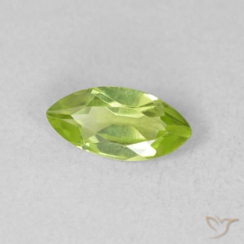 9,17 ctw natürlicher Leichtes lebendiges Grün Peridot, Marquise, VVS-VS