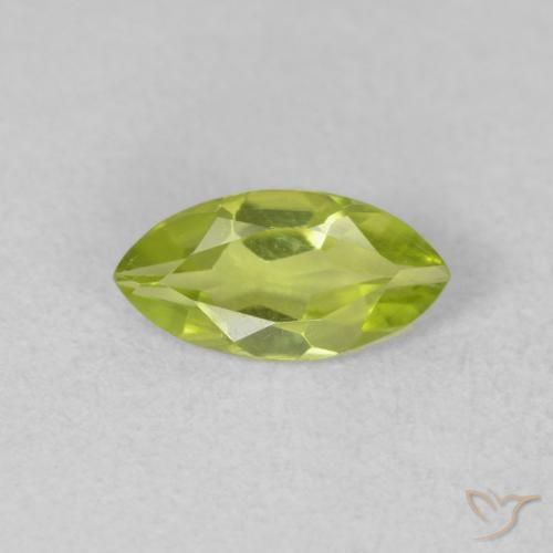 0.55ct Natürlicher hellgrün Peridot, Marquise, VVS-VS