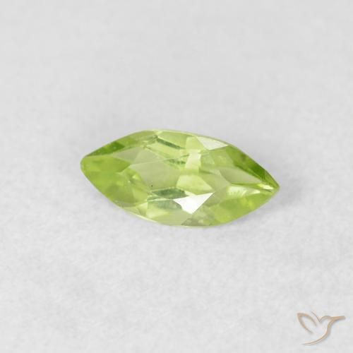 9,17 ctw natürlicher Leichtes lebendiges Grün Peridot, Marquise, VS
